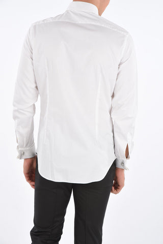 Hidden Closure Slim Fit Shirt