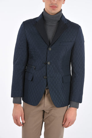 ID OUTDOOR 3 Button Quilted Blazer