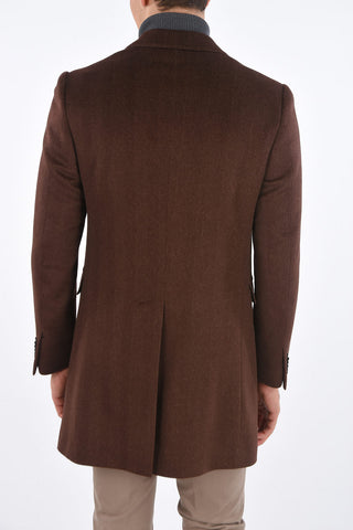 Cappotto 3 Bottoni Plain Herringbone 