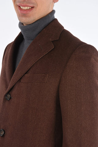 Cappotto 3 Bottoni Plain Herringbone 