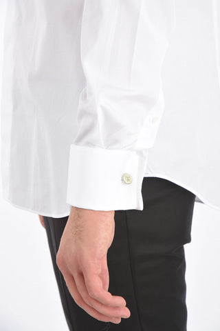 Camicia Slim Fit con Gemelli