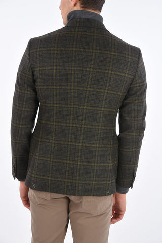 CC COLLECTION Unlined District Check Blazer