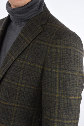 CC COLLECTION Unlined District Check Blazer