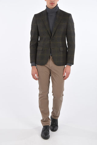 CC COLLECTION Unlined District Check Blazer