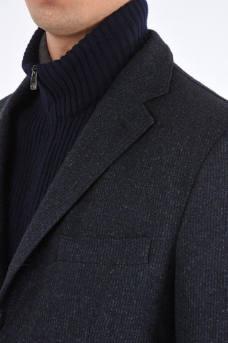 ID OUTDOOR Padded Jacket with Knit Detail