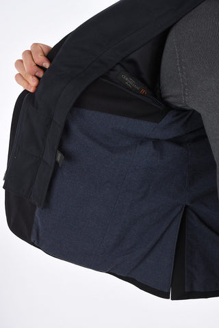 ID Cotton Blazer with Removable Details