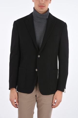 Stretchy Wool GATE 2 Button Blazer