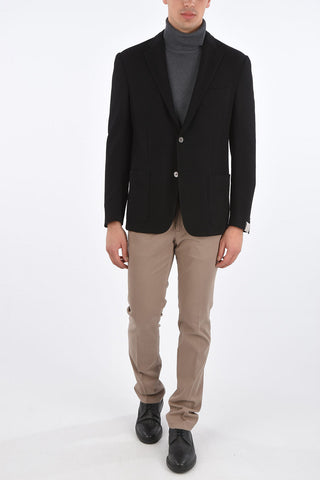 Stretchy Wool GATE 2 Button Blazer