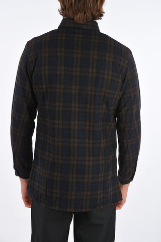tartan oversized shirt