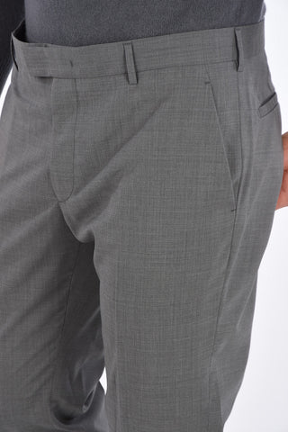 virgin wool belt loops trousers