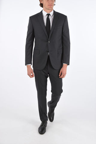2 Buttons Suit with Notch Lapel