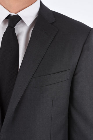 2 Buttons Suit with Notch Lapel