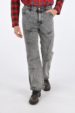 25cm dark wash jeans