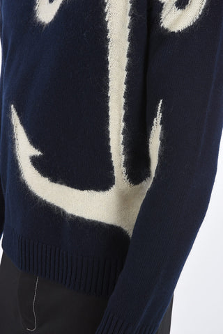 virgin wool turtle-neck sweater