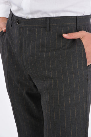 CC COLLECTION Pinstriped RIGHT Suit