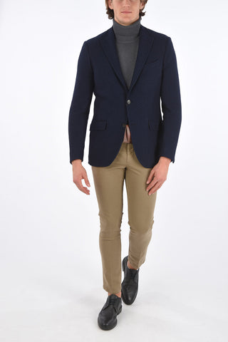 side vents 2-button regular fit  blazer