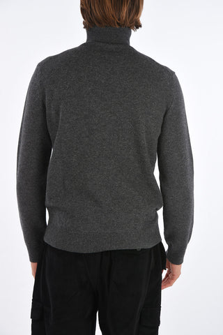 virgin wool turtle-neck sweater