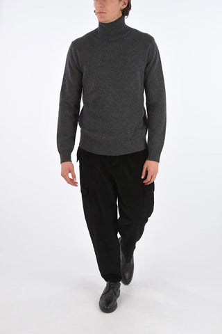 virgin wool turtle-neck sweater