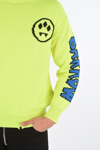 Vintage Effect Oversized Sweater