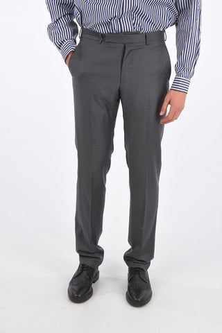 ZZEGNA wool TROFEO belt loops trousers