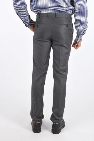 ZZEGNA wool TROFEO belt loops trousers