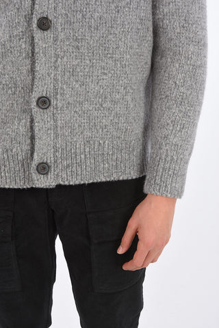 v-neck cardigan