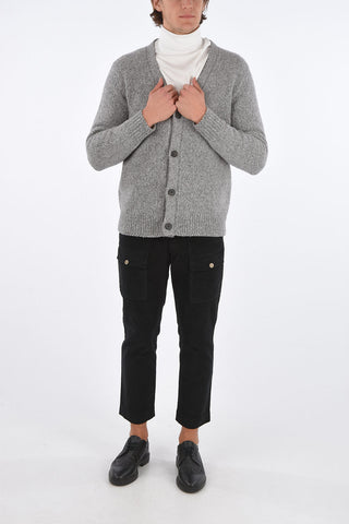 v-neck cardigan