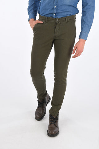stretch cotton chinos
