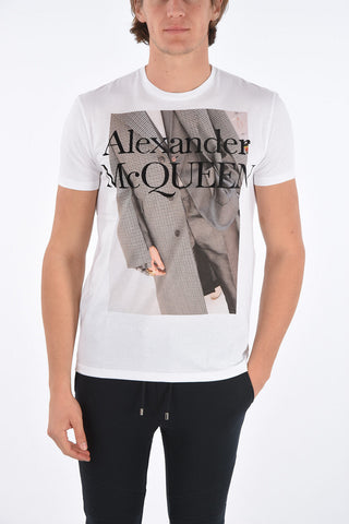 printed crew-neck t-shirt