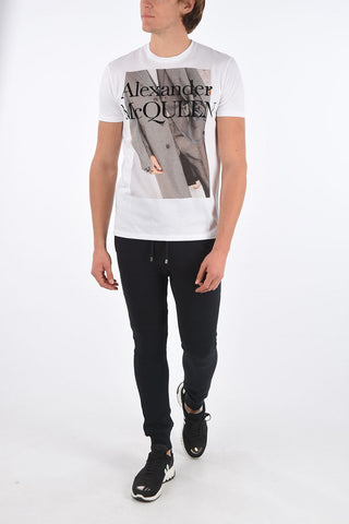 printed crew-neck t-shirt