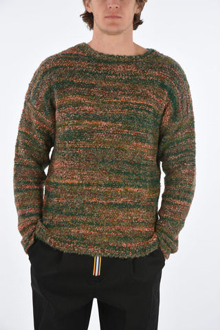 crew-neck POPOVER Sweater