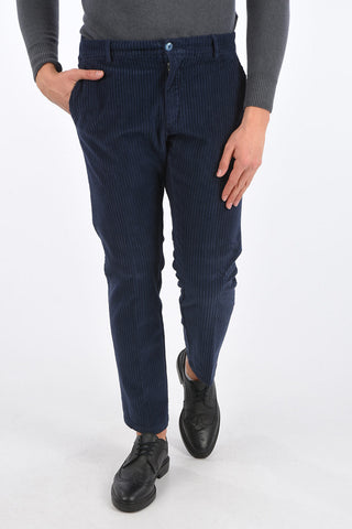 mid-rise waist AIGLE corduroy pants