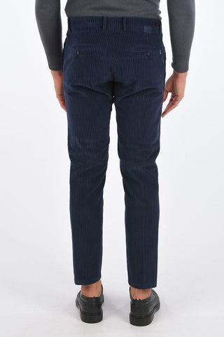 mid-rise waist AIGLE corduroy pants