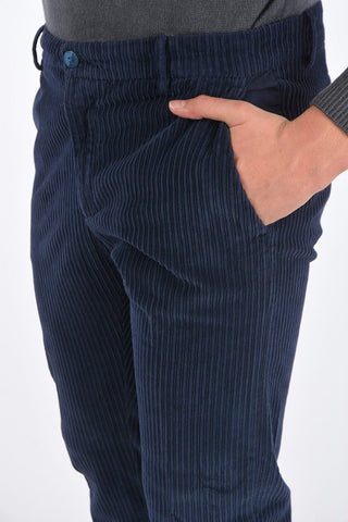 mid-rise waist AIGLE corduroy pants