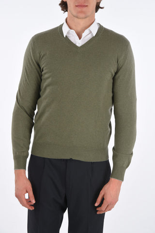 cashmere v-neck sweater