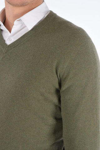 cashmere v-neck sweater