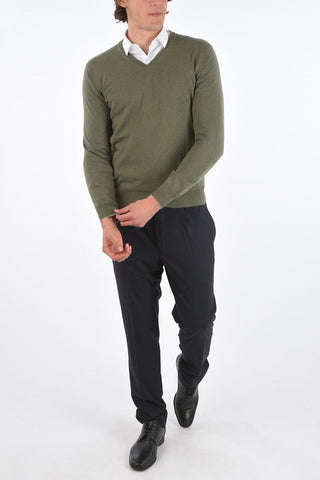 cashmere v-neck sweater