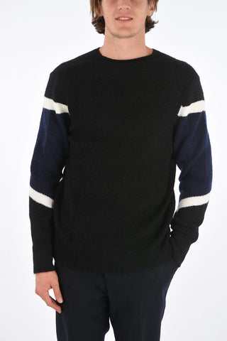 Bomber fit crew-neck sweater