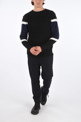 Bomber fit crew-neck sweater