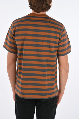 striped crew-neck t-shirt