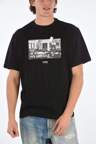 printed crew-neck t-shirt