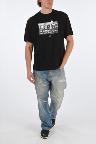 printed crew-neck t-shirt