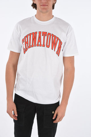 printed crew-neck t-shirt