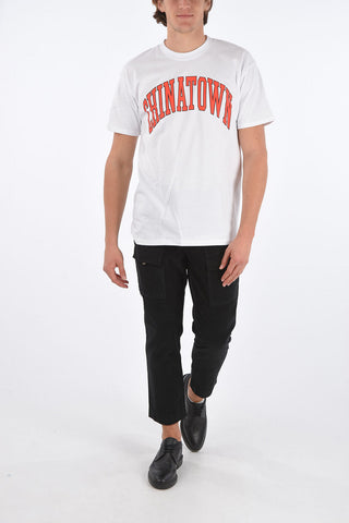 printed crew-neck t-shirt
