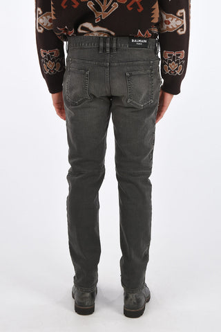 jeans biker ripped 17cm