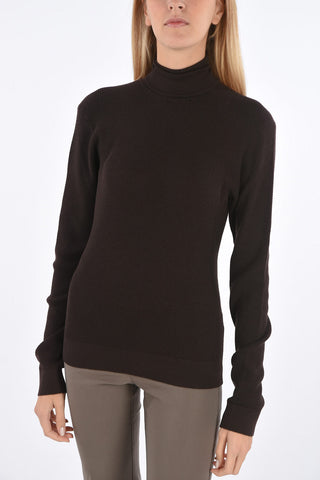 cashmere turtle-neck sweater