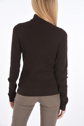cashmere turtle-neck sweater
