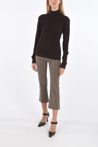 cashmere turtle-neck sweater