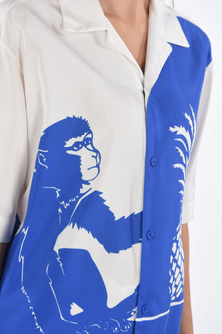 Short Sleeve MONKEY Boxy Shirt