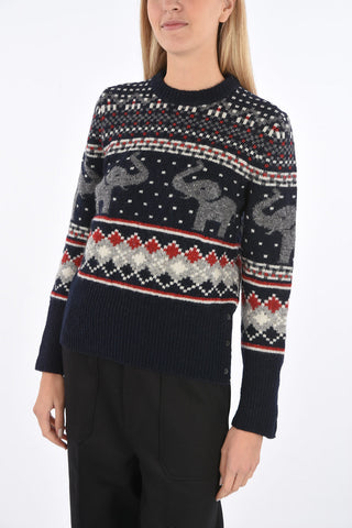 wool crew-neck sweater
